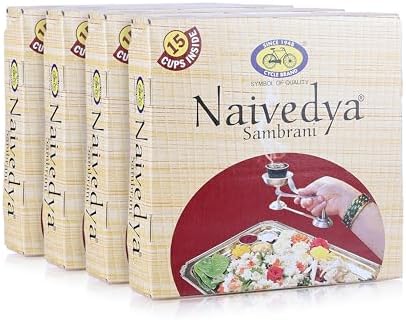 Encens Sambrani Dhoop Durgeshwari - Lot De 24 Unités - Pour Culte Et Méditation - Neuf Sous Emballage - Fabriqué En Inde