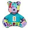 Jazwares FIFA World Cup 2026 10-Inch Colorful Bear Plush - Official 2026 World Cup Collectible with FIFA Trophy Logo Tee - Ages 3+