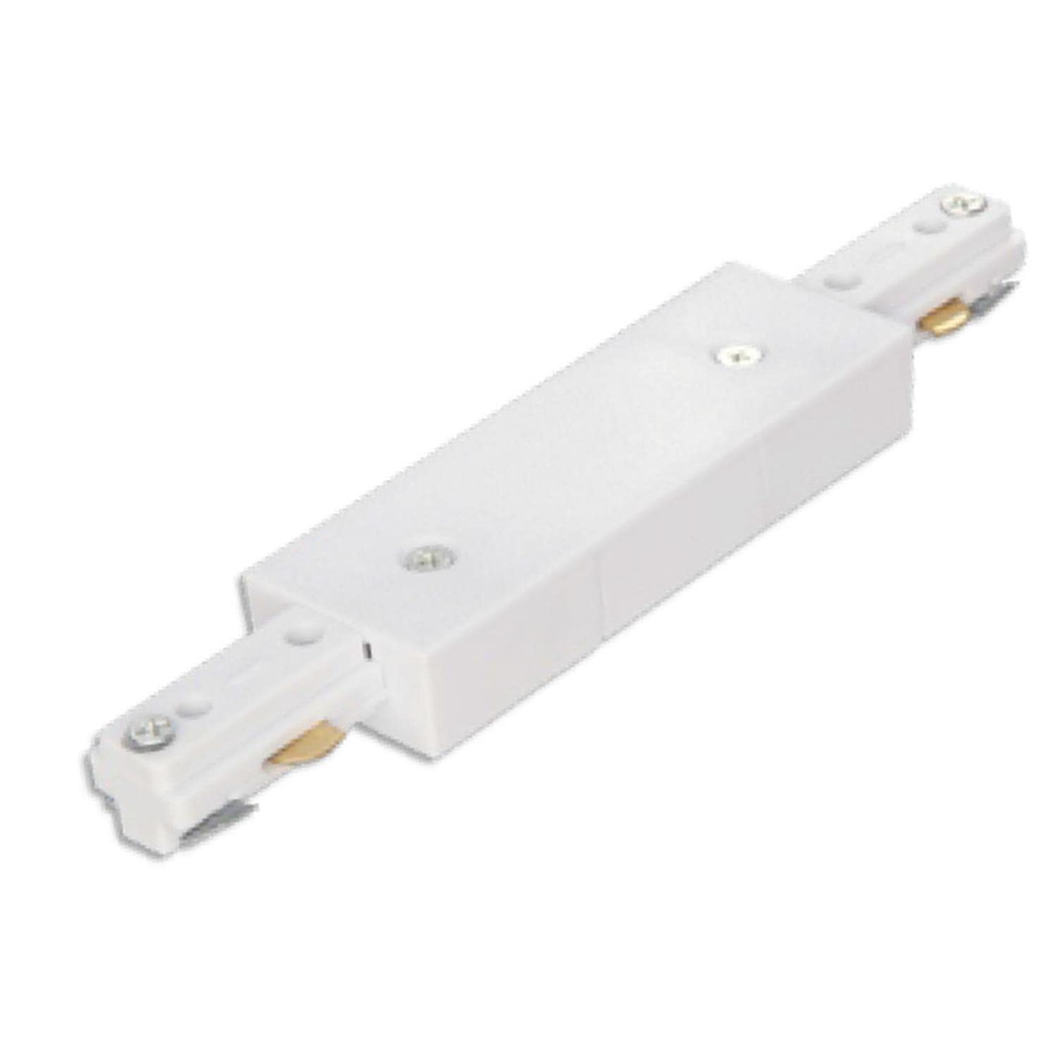 VoltShine Three Way Rail Type I White, Heavy Duty Material, Smooth Finish, Ideal for Electrical Structures and Lighting Projects.