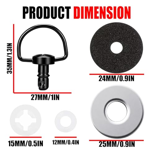 Image of Black UTV X3 Roof Pins Clips Quick Release Bolts Hardware for 2017-2025 Can Am X3 / X3 Max (Replace OEM# 715003815 & 250100186)