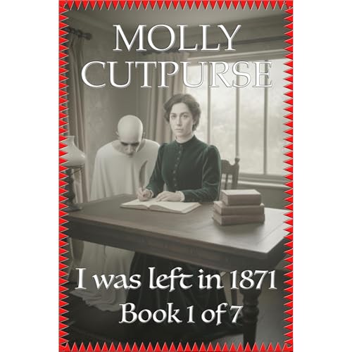 I was left in 1871 Audiolibro Por Molly Cutpurse arte de portada