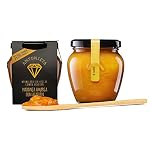 Mermelada de Naranja Amarga con Azafrán - Mermelada Gourmet 100% Fruta Natural - Sin Azúcares Añadidos - 230 G
