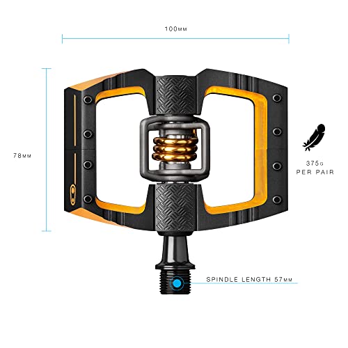Crank Brothers Mallet Dh 11 Pedal, Black/Gold by Crankbrothers - Image 2