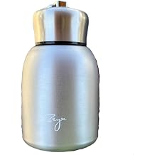 Mini Vacuum Insulated Tumbler, 10.15oz Mini Thermal Mug Leak Proof Vacuum Water Flasks Stainless Steel Portable Leakproof Travel Mug, Travel Coffee Mug for School Office Lunch Milk TeaSilver
