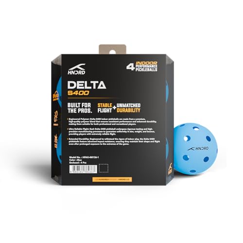 Image of Hundred Delta S400 Pickleball Balls | USA Pickleball Approved | 26 Hole Design | Tournament Ball
