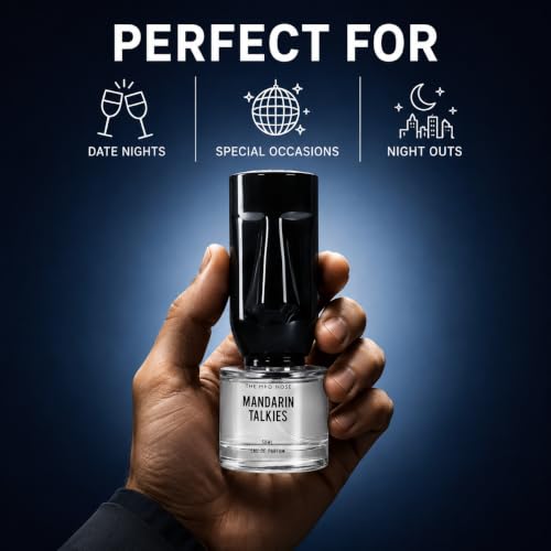 Image of Mandarin Talkies EDP 50ml | Long Lasting Citrus & Floral Perfume for Women | 20% Concentrate Luxury Fragrance | Daily Wear Gift