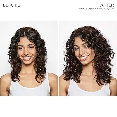 Bumble and bumble. Thickening Dryspun Texture Spray Light | Dry Texture Spray | Adds Airy Dimension and Light Hold | For Medium to Thick Straight to Curly Hair Types