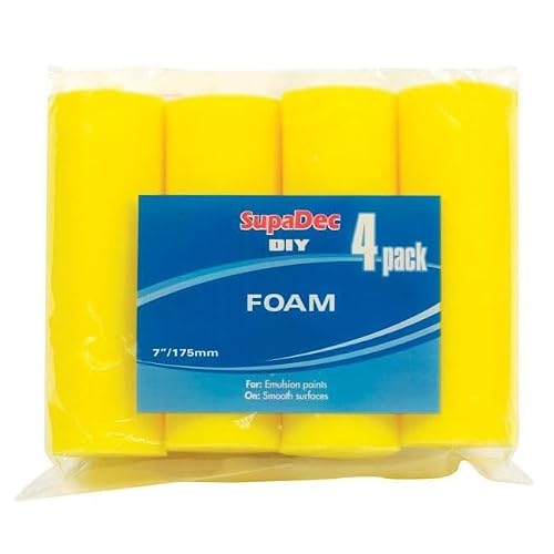 SupaDec Foam Roller Refills 7"/175mm, 4 Pack