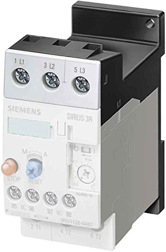 Relé motor Siemens 0,28-0,40A: ingeniería alemana S00 Clase 10 para montaje independiente