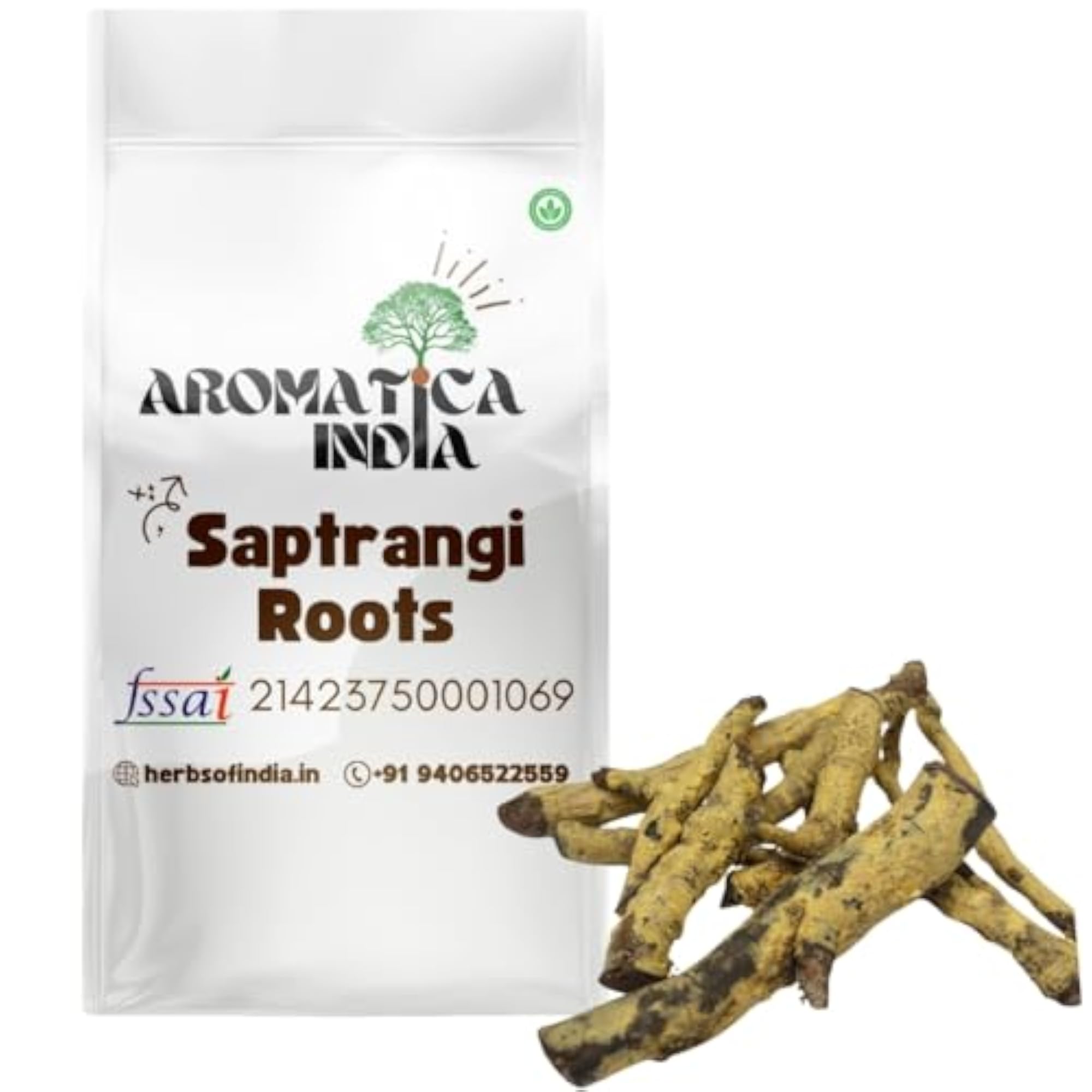Aromatica Saptrangi Roots for Ayurvedic Herbal Use