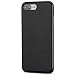 Produktbild iPhone 7 Plus Lederhülle Schwarz - KANVASA Skin Leder Case Hülle Ledertasche Luxus Echtleder Cover für das Original Apple iPhone 7 Plus - Schutzhülle Ultra dünn