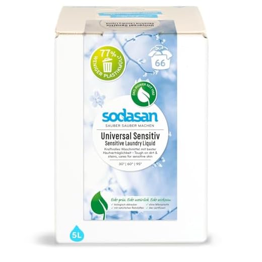 Sodasan Bio Universal Waschmittel sensitiv 5L BIB (1 x 5 l)