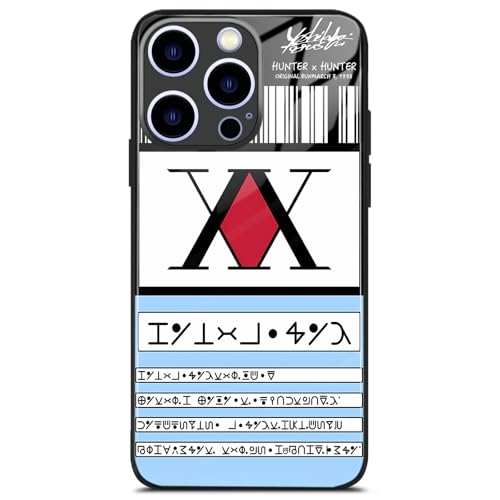 Coque Hunter x Hunter iPhone 13 Pro Max verre trempé HxH