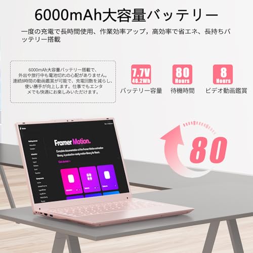 BINTEC ノートパソコン薄型軽量14インチ の商品画像 5