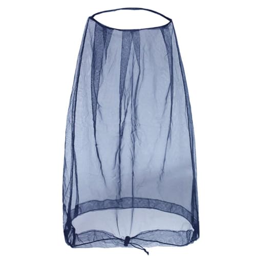 Qsvbeeqj Unisex Schermatura Della Testa Protezione Copricapo Antibug Mesh Parenti Per gli appassionati di Pesca Campeggio Fornitura Copertura Viso, f, Taglia unica