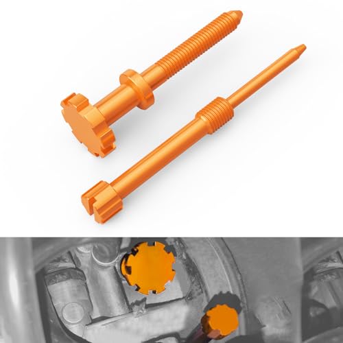 NICECNC Carburetor Adjustment aire Fuel Mixture Screw Kit Orange
