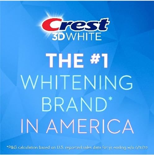Crest 3D White Whitening Therapy Charcoal Deep Clean Fluoride Toothpaste, Invigorating Mint, 3.5 Ounce #TOP5