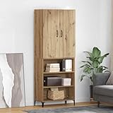 Avec sa forme haute et élancée, il maximise l'espace de rangement sans occuper l'espace au sol, parfait pour les petits appartements