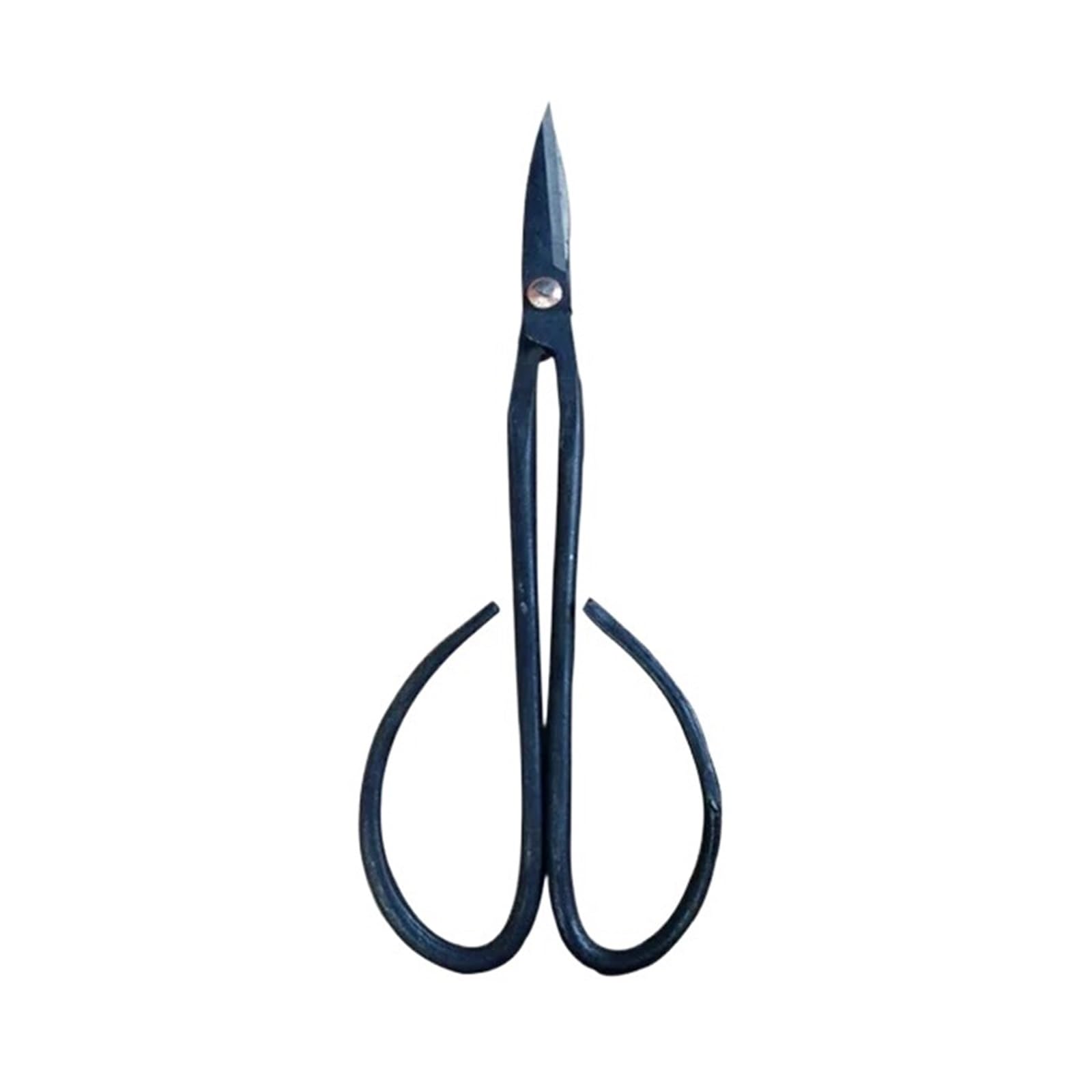 Chtkagv One Color Long-Handle Black Pruning Shears – Bonsai And Flower Arranging Scissors For Plant Trimming