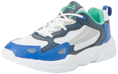 FILA Ventosa CB Adolescentes, Zapatillas, White Navy Surf The Web, 37 EU