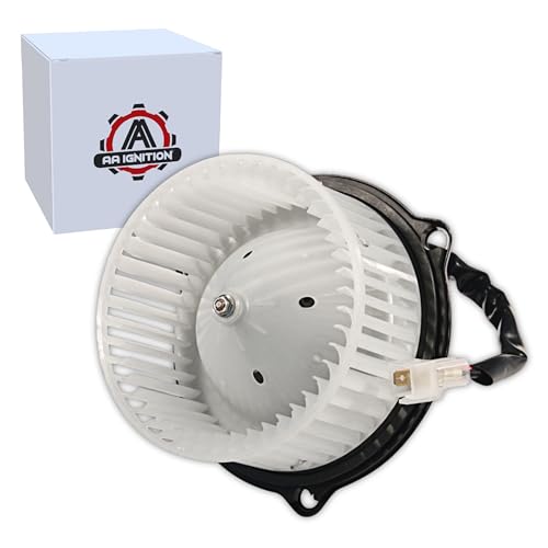 AC Blower Motor with Fan Replaces 4778417, 5015866AA, 700010, 615-00486 - Compatible with Dodge & Jeep - 1994-2002 Ram 1500, 1994-2002 Ram 2500, 94-02 Ram 3500 & 1993-1998 Grand Cherokee
