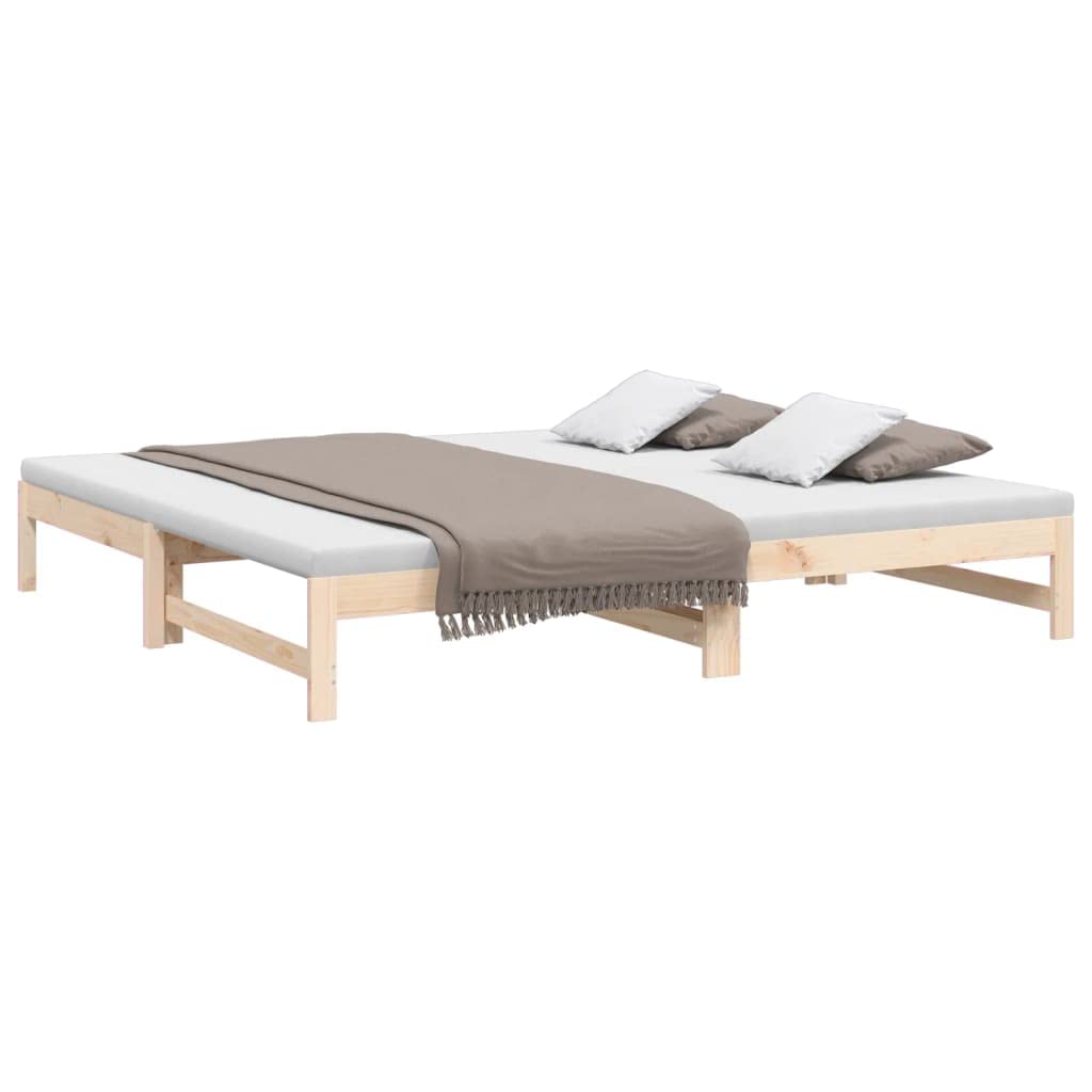 vidaxl lit coulissant jour sommier