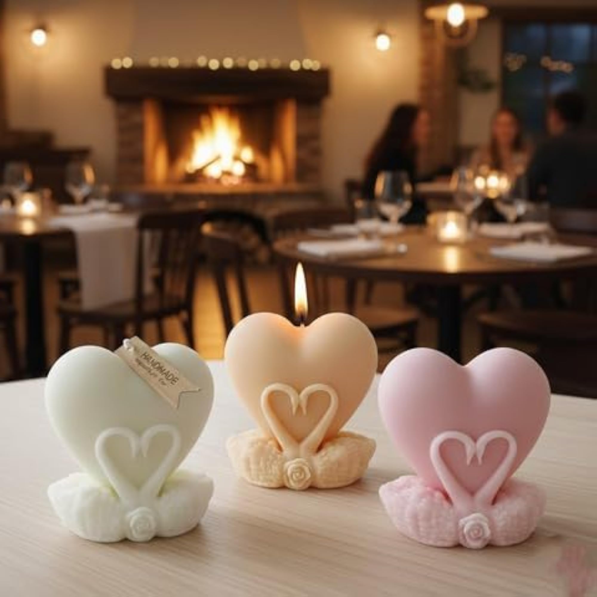 Swan Couple Silicone Mould for Candles