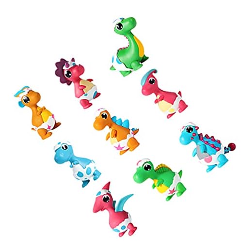 Balacoo 9Pcs Kläckande Ägg Dinosaur Leksaker Dino Ägg Leksaker Kläckning Ägg Crack Vetenskap Kits Nove Romane Lty Toy Födelsedagspresent