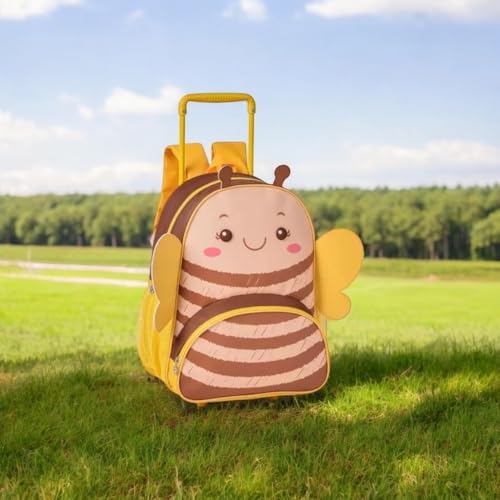 Mochila Escolar de Rodas Clio Pets Abelinha 13'' - Clio 2025