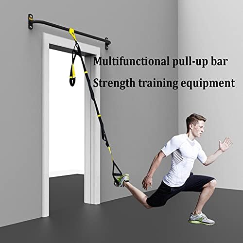 Wall-Mounted Fitness Horizontal Bar, Home Gym Pull-up Bar, Easy to Install, Indoor and Outdoor Strength Training Poles, 3 Sizes (100cm)