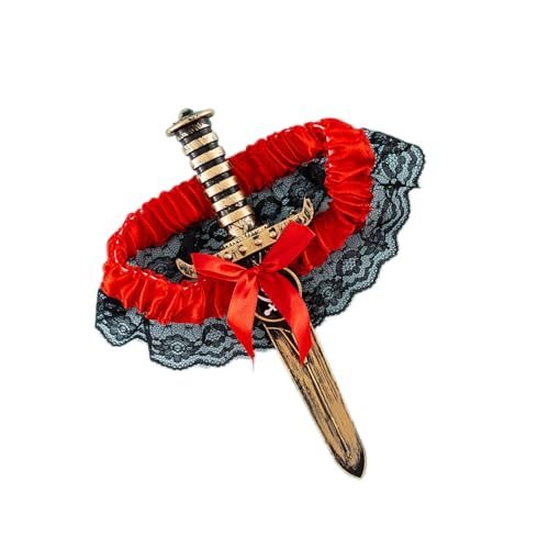 Lace Bowknot Garter Belt for Women Thigh Garter Y2K Harness Garter Strap for Cosplay Party Night Club Lady Accessories, See size chart, Black3