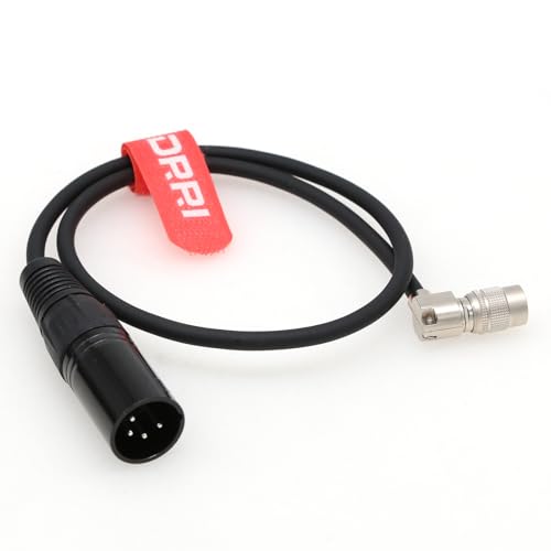 DRRI Dispositivos de som 633, 664, 688 Zoom F4 F8, F8n, F8n Po, Zaxcom Nova Cabo de alimentação mach