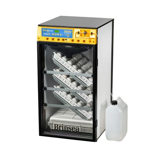 FINCA CASAREJO Incubadora de Huevos Automática OVA-Easy 190 EX de Brinsea - Bandejas de Incubación y de Nacimiento - Fabricación Europea