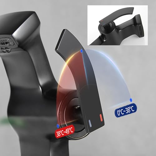 Grifos de cascada para el lavabo de baño monomando batidora fría toque cromado LWX 4