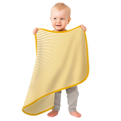 Image of College Baby Infant Striped /Solid Blanket, Unisex, One Size 37.5 X 33.5