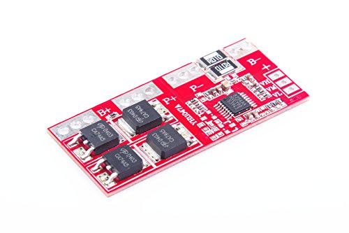 Knacro 3S Li-Ion Lithium Battery Charger Protection Board 10.8V 11.1V 12.6V 30A Overcharge/Over-Discharge Overcurrent Short-Circuit Protection Circuit Board Automatic Activation #TOP4