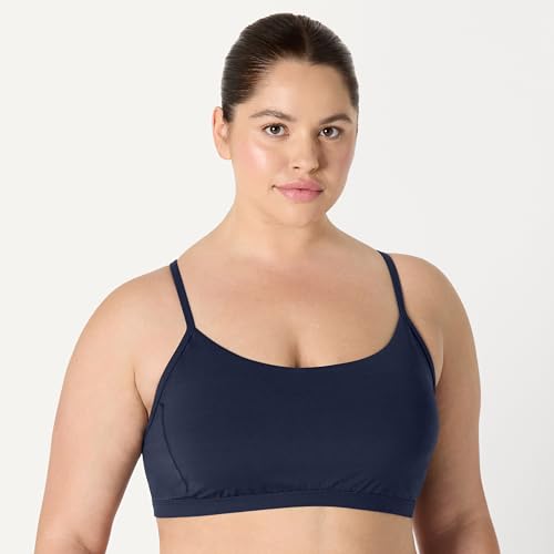 Image of Amazon Essentials Women's Active FormFlex Buttery Soft Light Support Y-Back Thin Strap Moisture Wicking Yoga Sports Bra