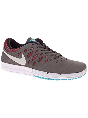 Nike Free SB Mens Trainers 704936 Sneakers Shoes (US 7, Dark Grey White Team red Black 016)