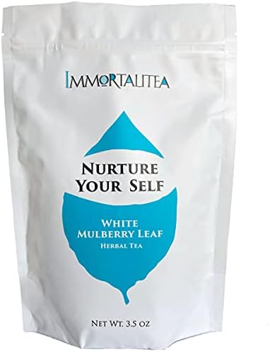 White Mulberry Tea - Herbal Loose Leaf Tea - Pure Morus Alba - Caffeine-Free - 3.5 Ounce