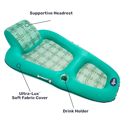 image for Aqua LEISURE Aqua Luxury Water Pool Lounge – Extra Large – Inflata