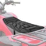 Wacece Air Seat Cushion Padded Seat Cover Cooling Breathable 3D Mesh Universal for ATV Motorcycles