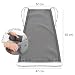 Zamboo Universal Sonnensegel DELUXE mit UV Schutz 50+ für Kinderwagen Babywanne - reißfester Baby Sonnenschutz mit Beschichtung und Rollo-Funktion - Melange Grau