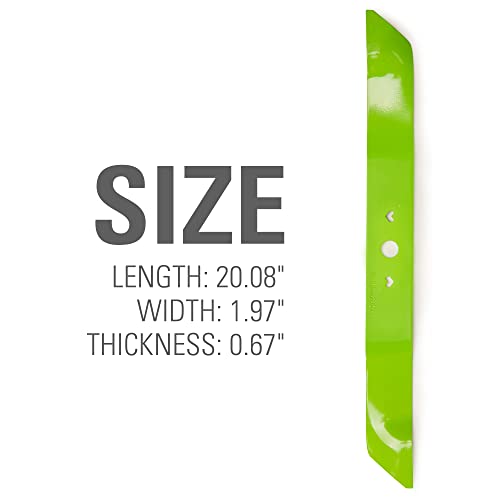 Greenworks Blade Size