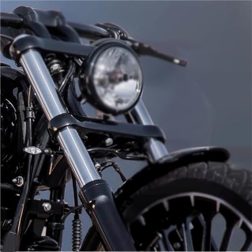 Latiguillo de aceite de freno delantero de 101cm cromado para Harley Softail 7