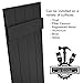 Pontiac Trail Board & Batten Vinyl Shutters (1 Pair) | 14.5
