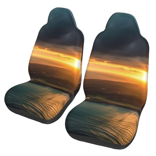 Housse de siège de voiture lever du soleil pour voyager avec joie et confort