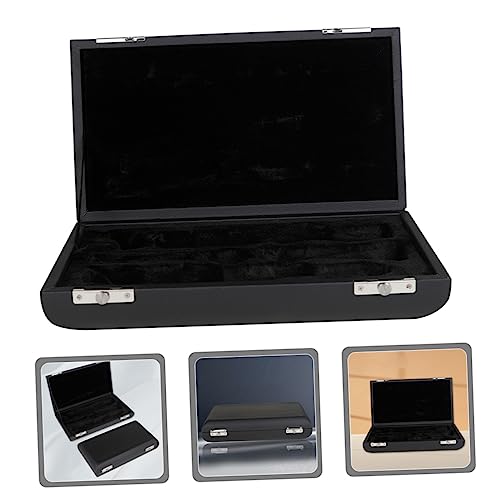 Sosoport Storage Box with Press Lock Buckle Capacity Shockproof Carrying Case Protection Holder for Musicians