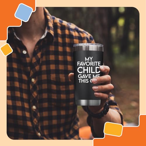 Father Day Gift For Dad - Birthday Gifts For Dad From Daughter, Son, Kids - Husband Gifts - Birthday Present Ideas For Father, Husband, New Dad, Bonus Dad From Daughter, Son - 20 Oz Tumbler - Afbeelding 6
