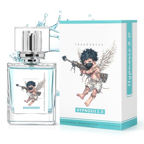 GEBUTP Hypnosis 2.0 Cologne for Men (Pheromone-Infused), Men's Fragrances | Enhance Attraction,EDP-Long Lasting Scent, Perfume for Modern (Amber Wood, Vanilla 24H Long Lasting, Pheromone-Infused)