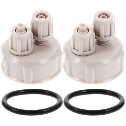 BESPORTBLE 2Pcs DIY Reactor Air Fittings Multitools Aquarium Accessories Fish Tank Aquarium DIY Quick Bottle Cap Air Diffuser Generator Part Quick Bottle Cap Air Diffuser Generator Parts